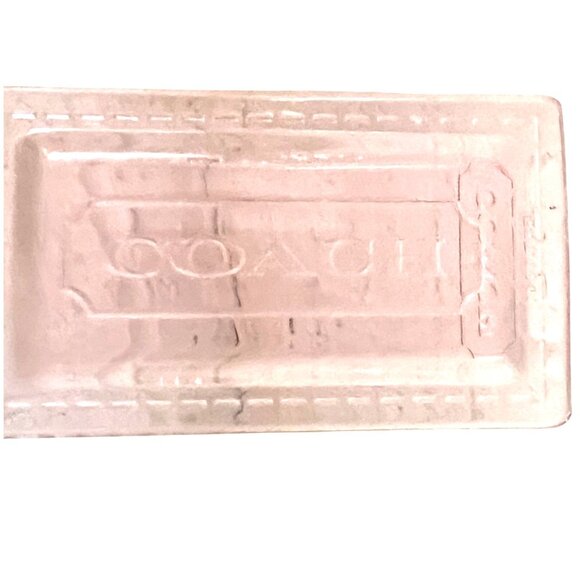 Coach Poppy Groovy Shoulder Bag Pink Orange Signature Pop Art Canvas Keychains - Picture 7 of 14